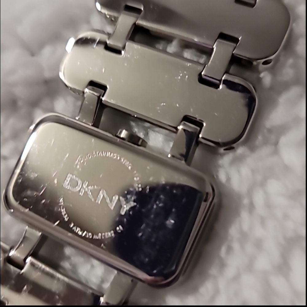 Dkny Solid Stainless Steel Rectangular Ingots Lad… - image 4